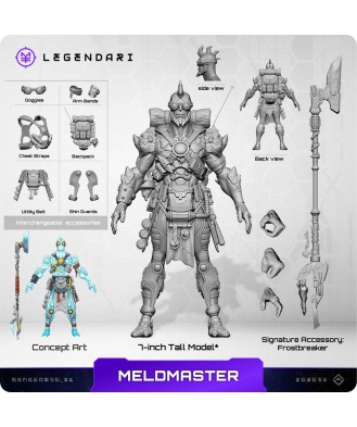 Legendari Actionfigur 1/10 Meld Master 18 cm