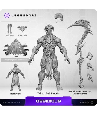 Legendari Actionfigur 1/10 Obsidious 18 cm