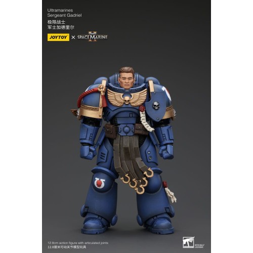 Warhammer 40k Action Figure 1/18 Uitramarines Sergeant Gadriel 13 cm