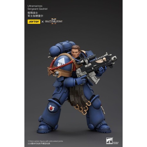 Warhammer 40k Action Figure 1/18 Uitramarines Sergeant Gadriel 13 cm