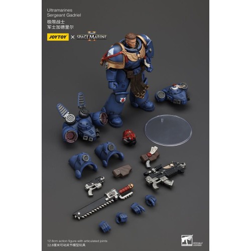 Warhammer 40k Action Figure 1/18 Uitramarines Sergeant Gadriel 13 cm