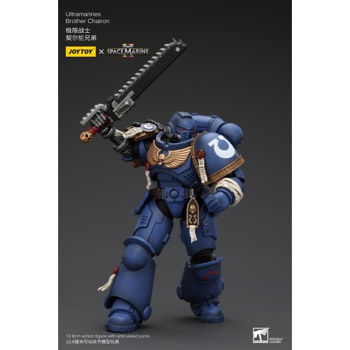 Warhammer 40k Action Figure 1/18 Uitramarines Brother Chairon 13 cm