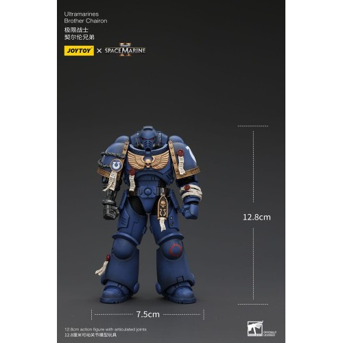 Warhammer 40k Action Figure 1/18 Uitramarines Brother Chairon 13 cm