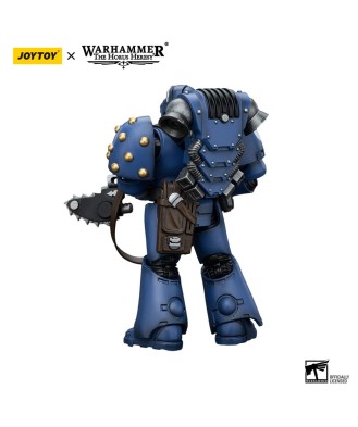 Warhammer The Horus Heresy Action Figure 1/18 Ultramarines MK VI Tactical Squad Legionary with Bolter& Chainblade 20 cm