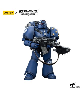 Warhammer The Horus Heresy Action Figure 1/18 Ultramarines MK VI Tactical Squad Legionary with Bolter& Chainblade 20 cm