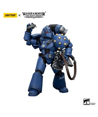 Warhammer The Horus Heresy Action Figure 1/18 Ultramarines MK VI Tactical Squad Legionary with Bolter& Chainblade 20 cm