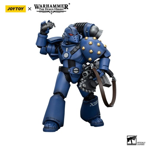 Warhammer The Horus Heresy Action Figure 1/18 Ultramarines MK VI Tactical Squad Legionary with Bolter& Chainblade 20 cm