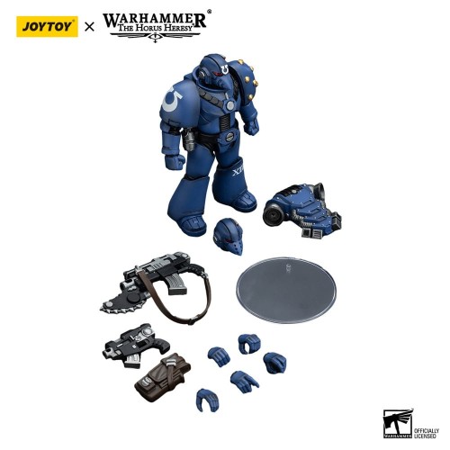 Warhammer The Horus Heresy Action Figure 1/18 Ultramarines MK VI Tactical Squad Legionary with Bolter& Chainblade 20 cm