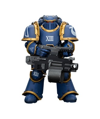 Warhammer The Horus Heresy Action Figure 1/18 Ultramarines Legion MKIII Tactical Support Squad Legionary with Heavy Bolter 20 cm