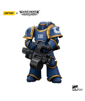 Warhammer The Horus Heresy Action Figure 1/18 Ultramarines Legion MKIII Tactical Support Squad Legionary with Heavy Bolter 20 cm