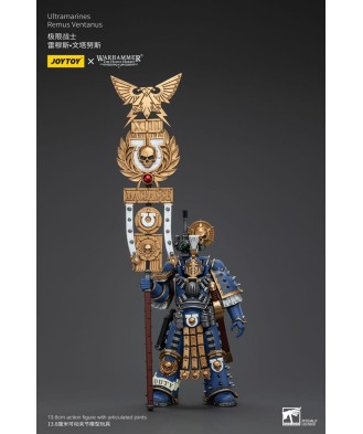 Warhammer The Horus Heresy Action Figure 1/18 Ultramarines Remus Ventanus 14 cm