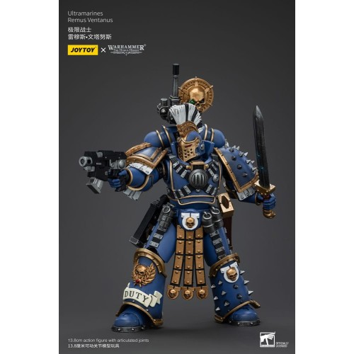 Warhammer The Horus Heresy Action Figure 1/18 Ultramarines Remus Ventanus 14 cm