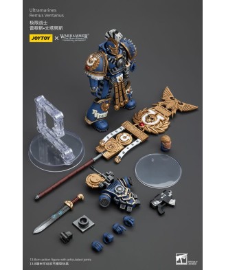 Warhammer The Horus Heresy Action Figure 1/18 Ultramarines Remus Ventanus 14 cm