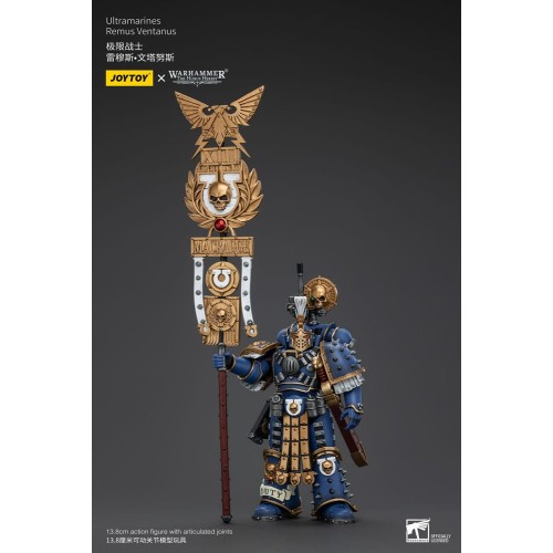 Warhammer The Horus Heresy Action Figure 1/18 Ultramarines Remus Ventanus 14 cm