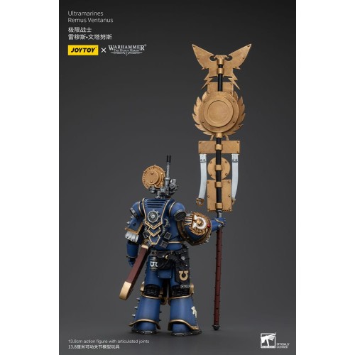 Warhammer The Horus Heresy Action Figure 1/18 Ultramarines Remus Ventanus 14 cm