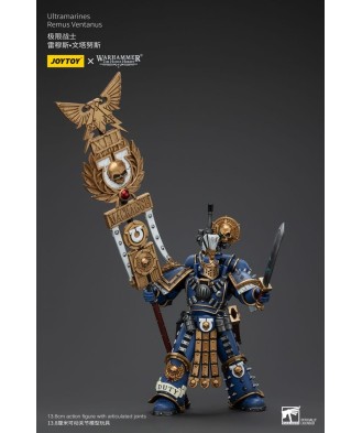 Warhammer The Horus Heresy Action Figure 1/18 Ultramarines Remus Ventanus 14 cm