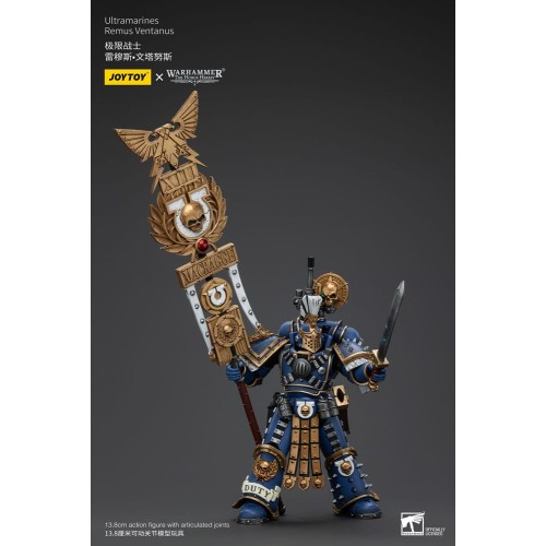 Warhammer The Horus Heresy Action Figure 1/18 Ultramarines Remus Ventanus 14 cm