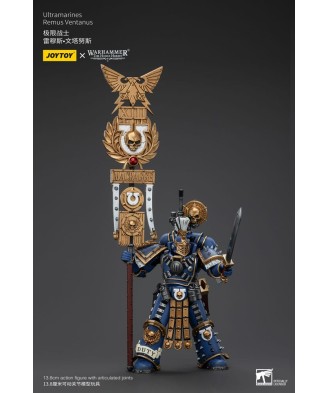 Warhammer The Horus Heresy Action Figure 1/18 Ultramarines Remus Ventanus 14 cm