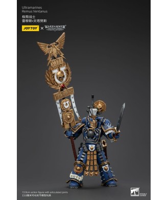 Warhammer The Horus Heresy Action Figure 1/18 Ultramarines Remus Ventanus 14 cm