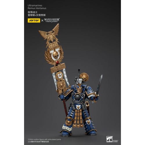 Warhammer The Horus Heresy Action Figure 1/18 Ultramarines Remus Ventanus 14 cm