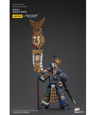 Warhammer The Horus Heresy Action Figure 1/18 Ultramarines Remus Ventanus 14 cm