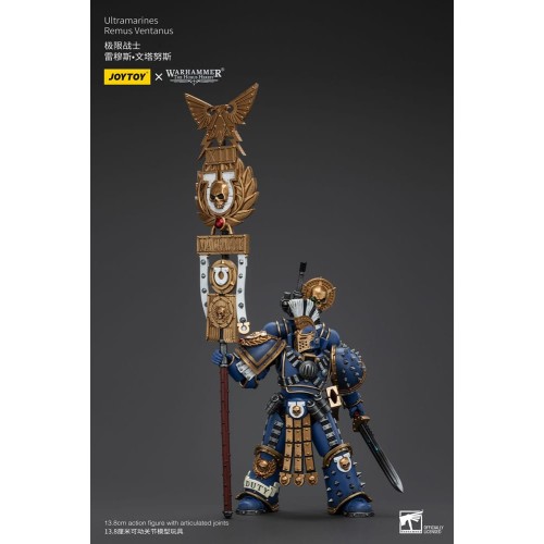Warhammer The Horus Heresy Action Figure 1/18 Ultramarines Remus Ventanus 14 cm