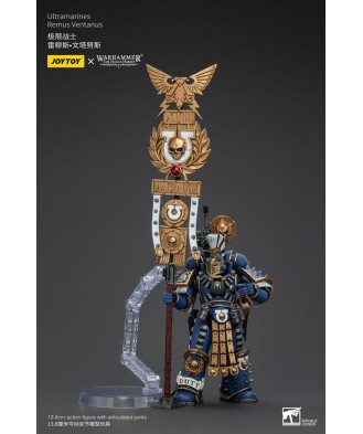 Warhammer The Horus Heresy Action Figure 1/18 Ultramarines Remus Ventanus 14 cm
