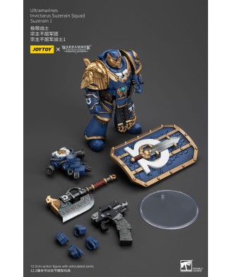 Warhammer The Horus Heresy Action Figure 1/18 Ultramarines Invictarus Suzerain Squad Suzerain 1 12 cm