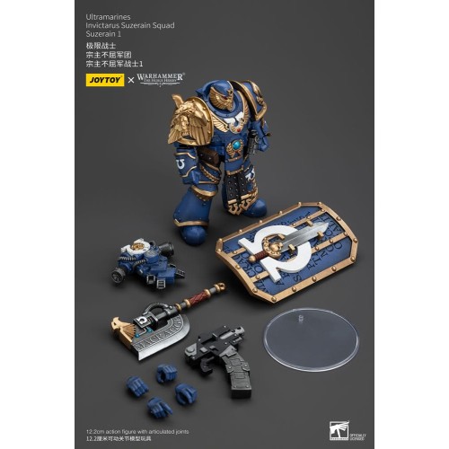 Warhammer The Horus Heresy Action Figure 1/18 Ultramarines Invictarus Suzerain Squad Suzerain 1 12 cm