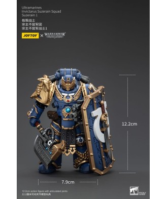Warhammer The Horus Heresy Action Figure 1/18 Ultramarines Invictarus Suzerain Squad Suzerain 1 12 cm