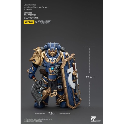 Warhammer The Horus Heresy Action Figure 1/18 Ultramarines Invictarus Suzerain Squad Suzerain 1 12 cm