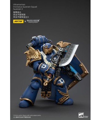 Warhammer The Horus Heresy Action Figure 1/18 Ultramarines Invictarus Suzerain Squad Suzerain 3 12 cm