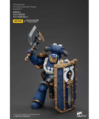 Warhammer The Horus Heresy Action Figure 1/18 Ultramarines Invictarus Suzerain Squad Suzerain 3 12 cm