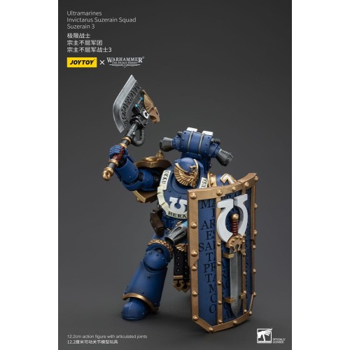 Warhammer The Horus Heresy Action Figure 1/18 Ultramarines Invictarus Suzerain Squad Suzerain 3 12 cm