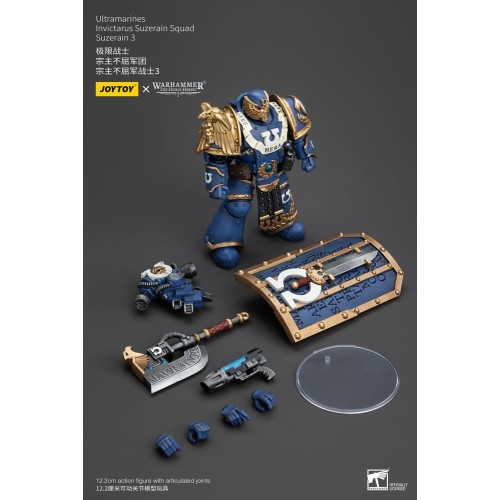 Warhammer The Horus Heresy Action Figure 1/18 Ultramarines Invictarus Suzerain Squad Suzerain 3 12 cm