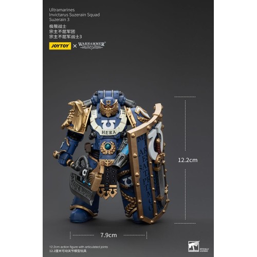 Warhammer The Horus Heresy Action Figure 1/18 Ultramarines Invictarus Suzerain Squad Suzerain 3 12 cm