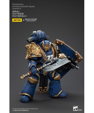 Warhammer The Horus Heresy Action Figure 1/18 Ultramarines Invictarus Suzerain Squad Suzerain 5 12 cm