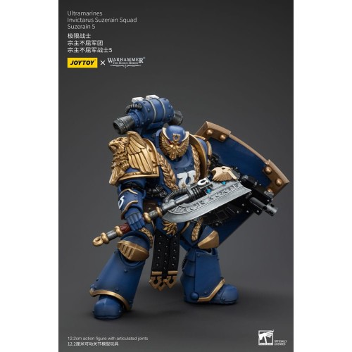 Warhammer The Horus Heresy Action Figure 1/18 Ultramarines Invictarus Suzerain Squad Suzerain 5 12 cm