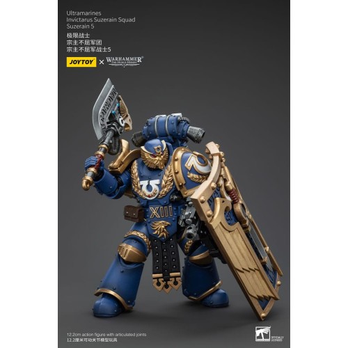 Warhammer The Horus Heresy Action Figure 1/18 Ultramarines Invictarus Suzerain Squad Suzerain 5 12 cm