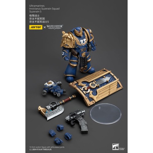 Warhammer The Horus Heresy Action Figure 1/18 Ultramarines Invictarus Suzerain Squad Suzerain 5 12 cm