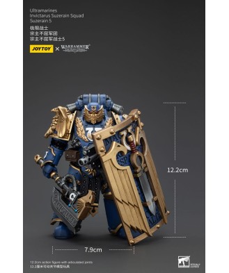 Warhammer The Horus Heresy Action Figure 1/18 Ultramarines Invictarus Suzerain Squad Suzerain 5 12 cm