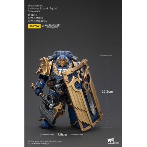 Warhammer The Horus Heresy Action Figure 1/18 Ultramarines Invictarus Suzerain Squad Suzerain 5 12 cm