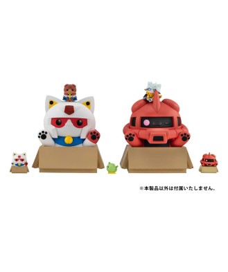 Mobile Suit Gundam Mega Cat Project Nyanto! The Big Nyandam Series Trading Figure Char's Zaku 14 cm