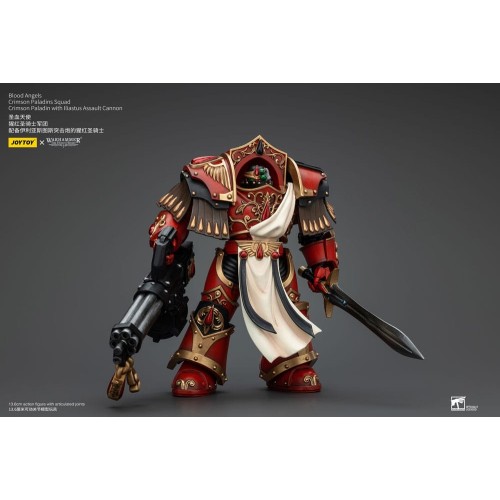 Warhammer The Horus Heresy Action Figure 1/18 Blood Angels Crimson Paladins Squad Crimson Paladin with Iliastus Assault Cannon 1