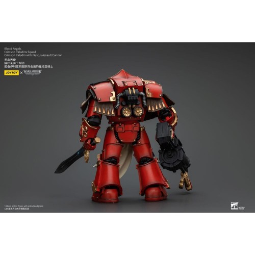 Warhammer The Horus Heresy Action Figure 1/18 Blood Angels Crimson Paladins Squad Crimson Paladin with Iliastus Assault Cannon 1