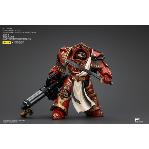 Warhammer The Horus Heresy Action Figure 1/18 Blood Angels Crimson Paladins Squad Crimson Paladin with Iliastus Assault Cannon 1