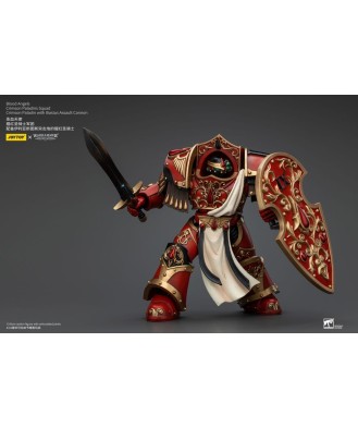 Warhammer The Horus Heresy Action Figure 1/18 Blood Angels Crimson Paladins Squad Crimson Paladin with Iliastus Assault Cannon 1
