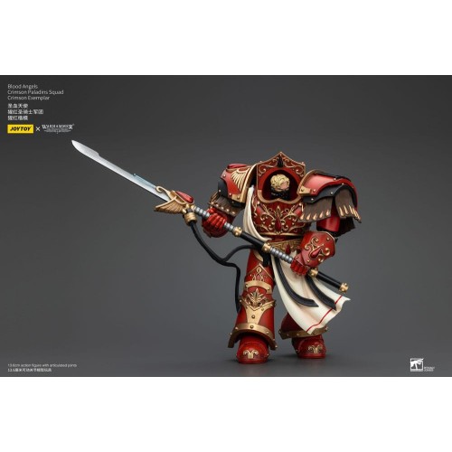 Warhammer The Horus Heresy Action Figure 1/18 Blood Angels Crimson Paladins Squad Crimson Exemplar 14 cm