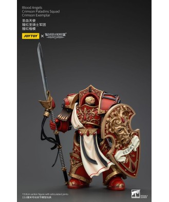 Warhammer The Horus Heresy Action Figure 1/18 Blood Angels Crimson Paladins Squad Crimson Exemplar 14 cm