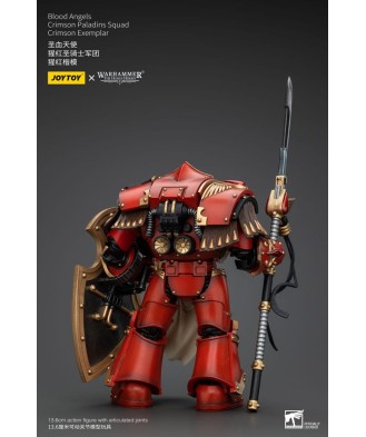 Warhammer The Horus Heresy Action Figure 1/18 Blood Angels Crimson Paladins Squad Crimson Exemplar 14 cm